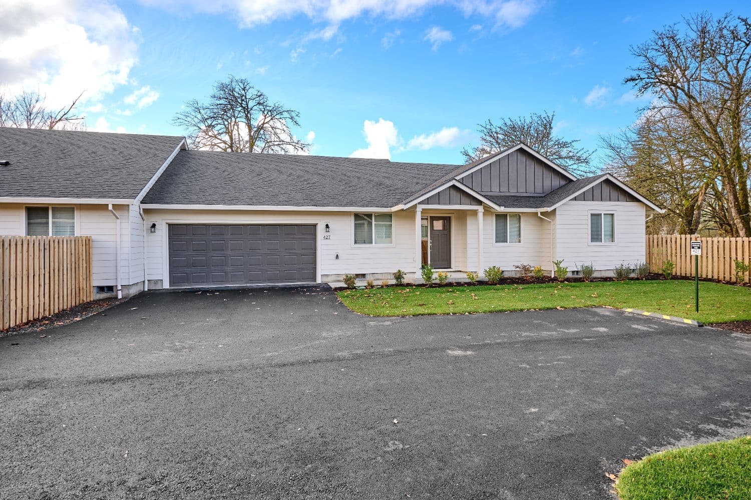 Managed single-family home